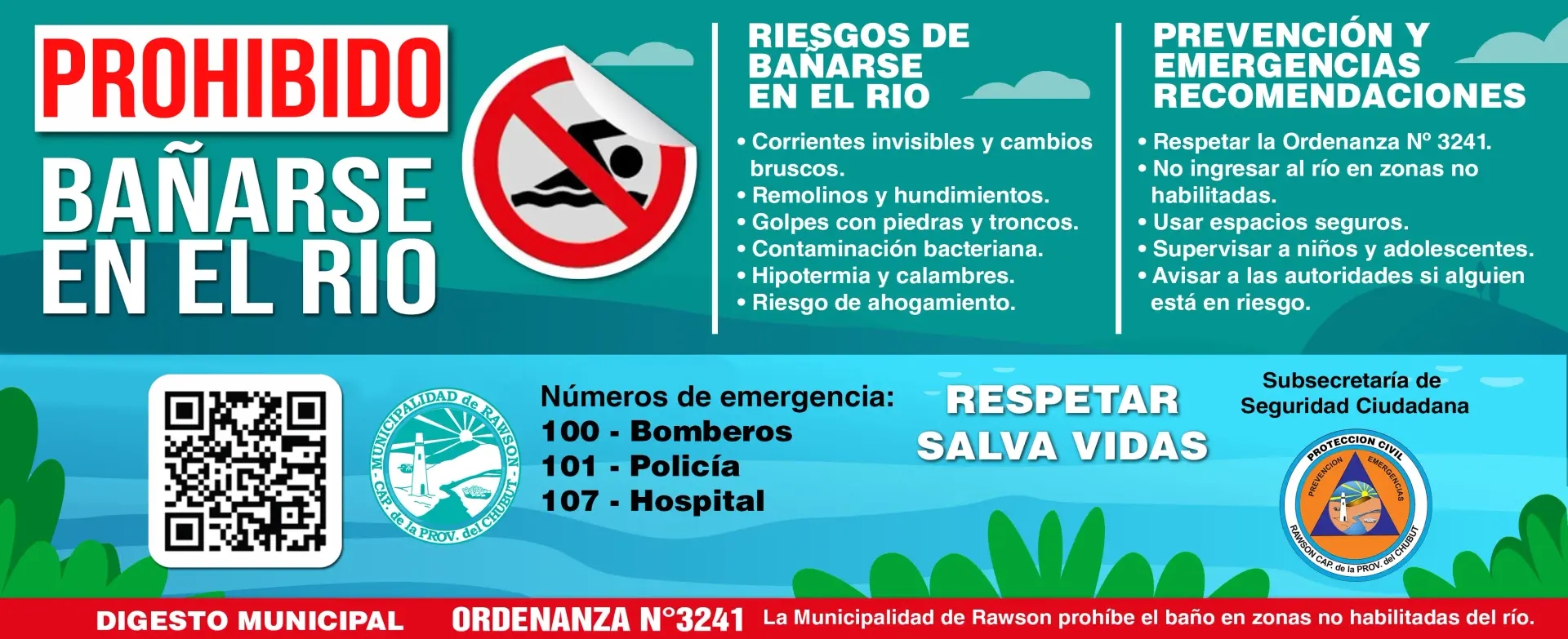 Prohibido Bañarse en el Río