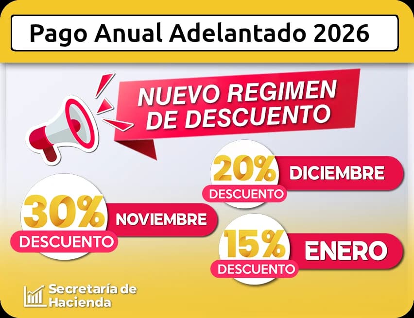 Pago Anual Adelantado 2026
