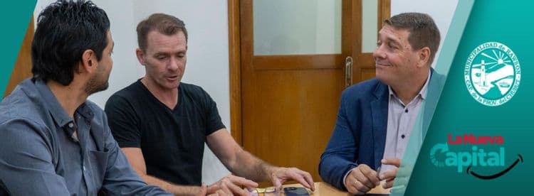 Imagen de la noticia que habla sobre: MUNICIPIO Y EL SEC FIRMARON CONVENIO PARA MEJORAR EL ACCESO AL PARQUE RAWSON