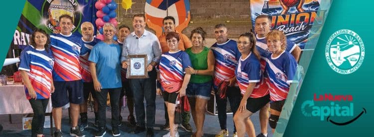 Imagen de la noticia que habla sobre: RAWSON REINAUGURÓ ESPACIO DEPORTIVO Y PRESENTÓ LA LIGA DE NEWCOM LOCAL