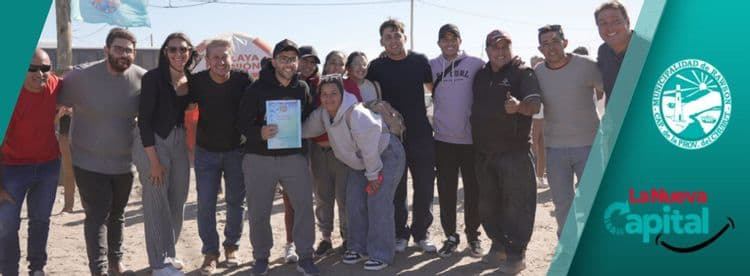 Imagen de la noticia que habla sobre: BISS: “185 FAMILIAS CREYERON, CONFIARON, ESPERARON Y HOY SU HOGAR EMPIEZA A HACERSE REALIDAD”