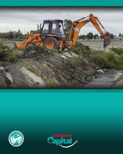 Imagen del carrusel que muestra la noticia o novedad LA MUNICIPALIDAD DE RAWSON MANTIENE OPERATIVOS DE LIMPIEZA DE PLUVIALES PARA PREVENIR ANEGAMIENTOS