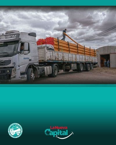 Imagen del carrusel que muestra la noticia o novedad LA MUNICIPALIDAD DE RAWSON ANUNCIA LA LLEGADA DE MATERIALES PARA LA OBRA DE RED DOMICILIARIA DE GAS EN LAS ÁREAS 12 Y 13